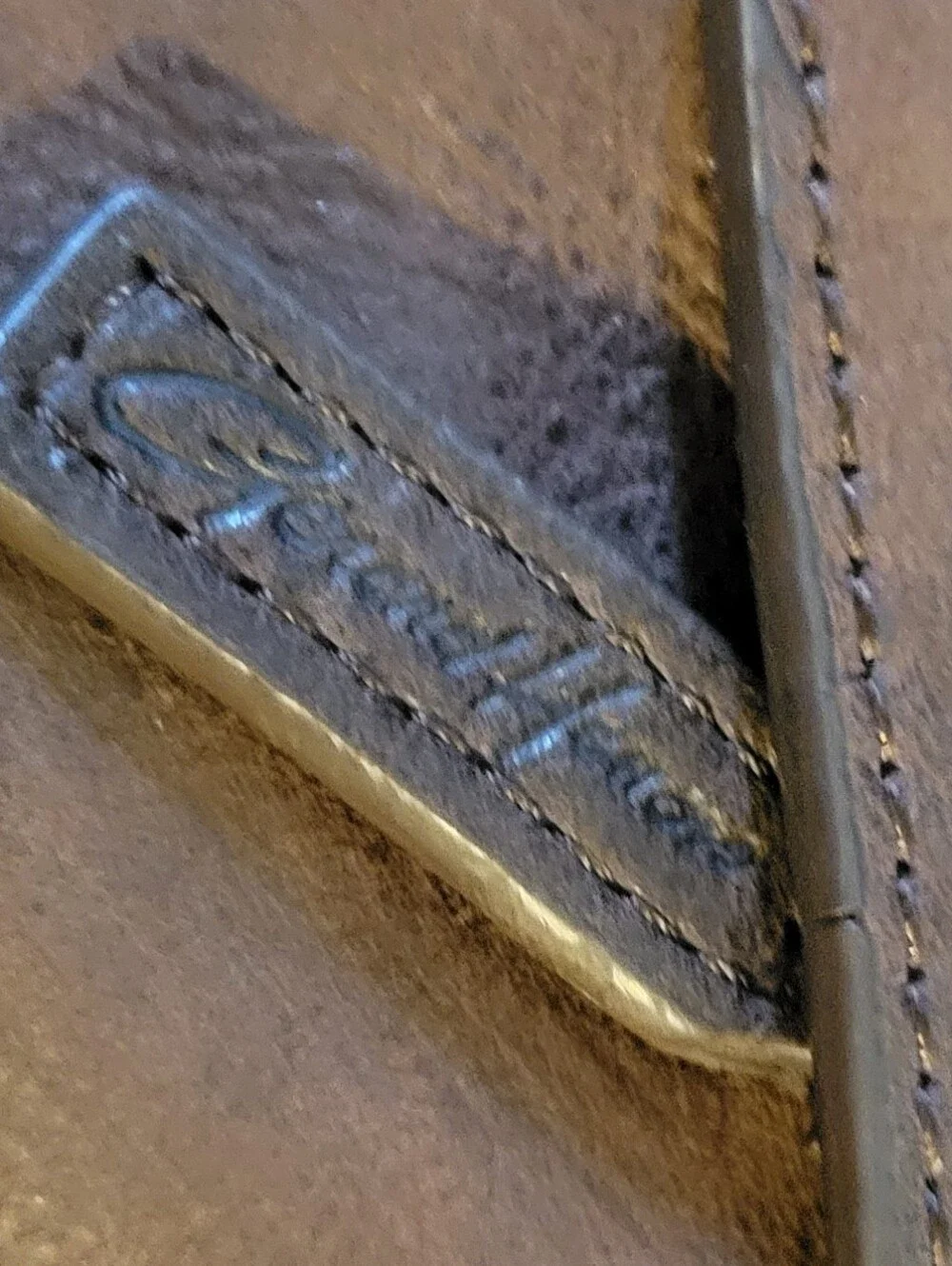 Gerard Henon France Signe Le Cuir Bag Briefcase Commuter Messenger Carry On